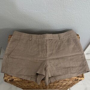 Theory  Tan Shorts